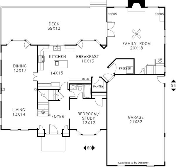 Lower Level Floorplan